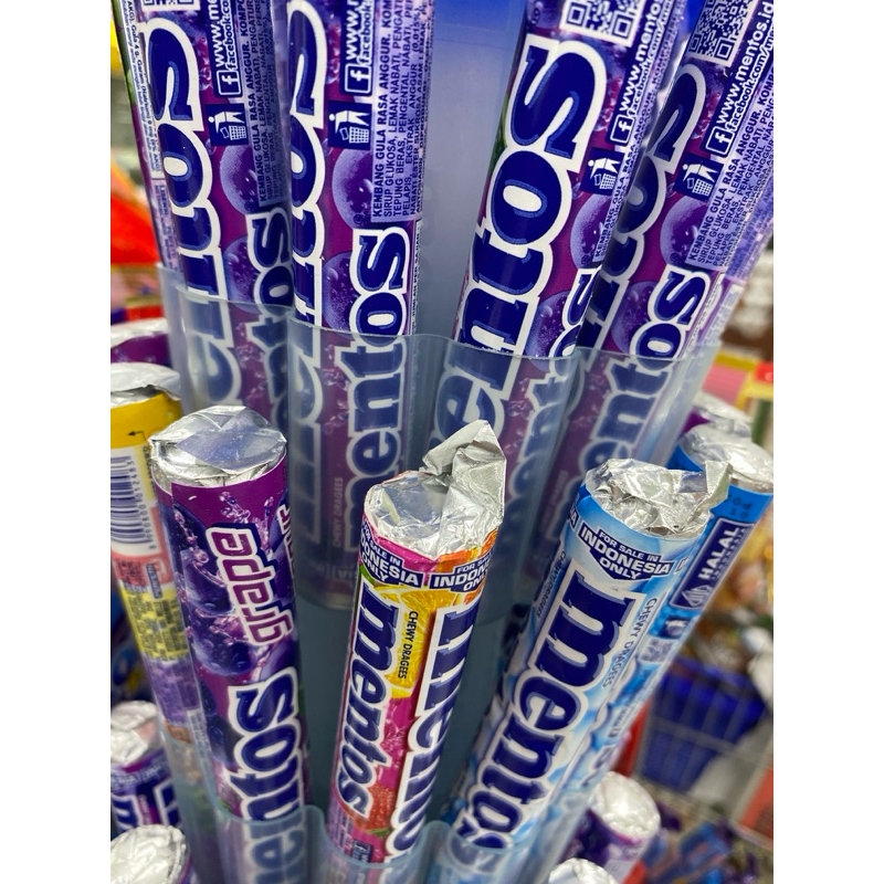 

MENTOS permen roll chewy 37g