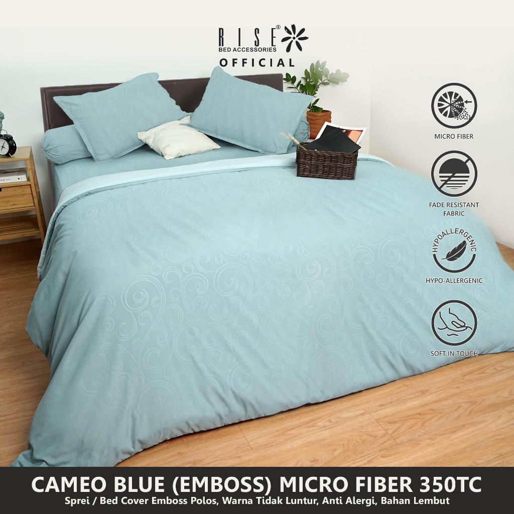 Rise Sprei Micro Fiber 300TC (Defect Printing)