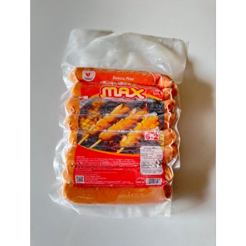 

Sosis Bakar Mister Max Jumbo Isi 8