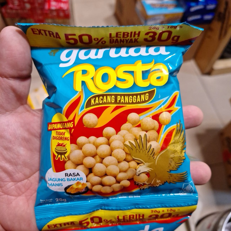 

garuda rosta kacang panggang jagung bakar 20gr