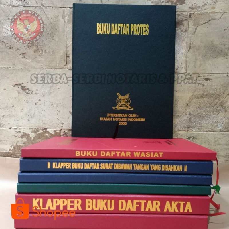 

YU PAKET BUKU PROTOKOL NOTARIS / BUKU WAJIB NOTARIS ( 7 BUKU )