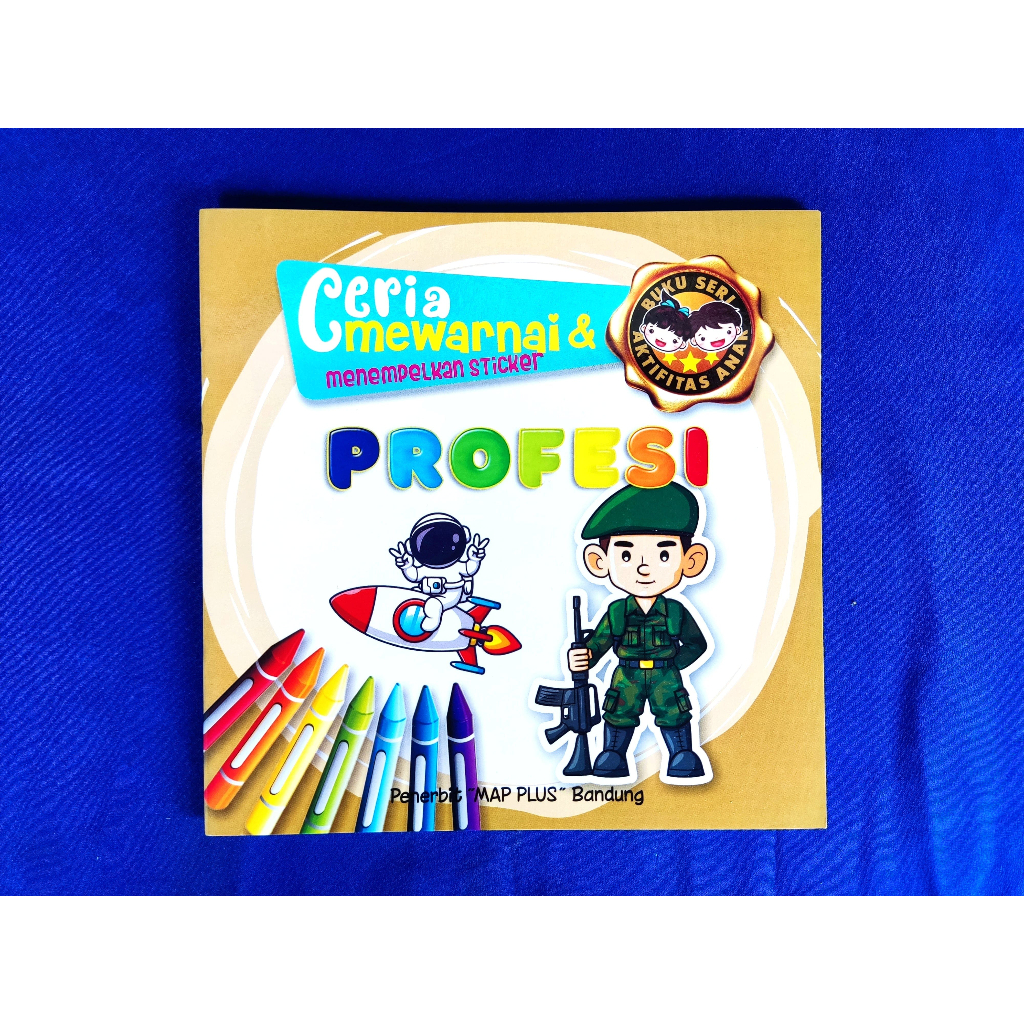 

Ceria Mewarnai dan Menempelkan Sticker Profesi