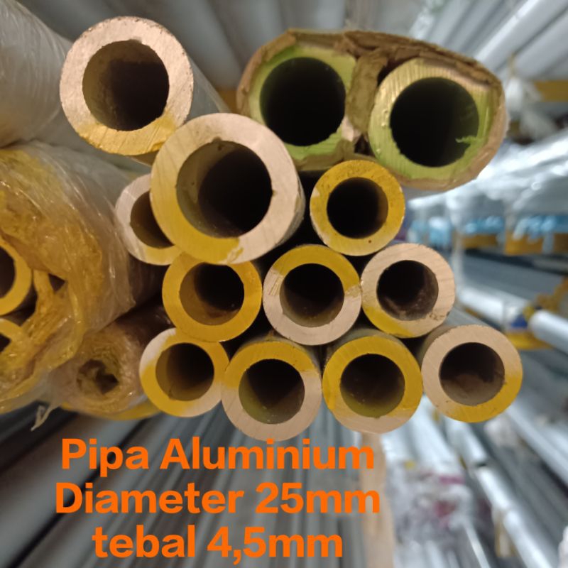 Pipa Aluminium od 25 x id 16 x 1300 ((6063))