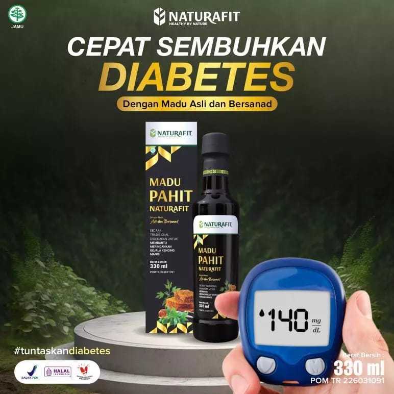 

Madu Hitam Pahit Naturafit obat herbal kencing manis diabetes ampuh II Madu Pahit Naturafit Original