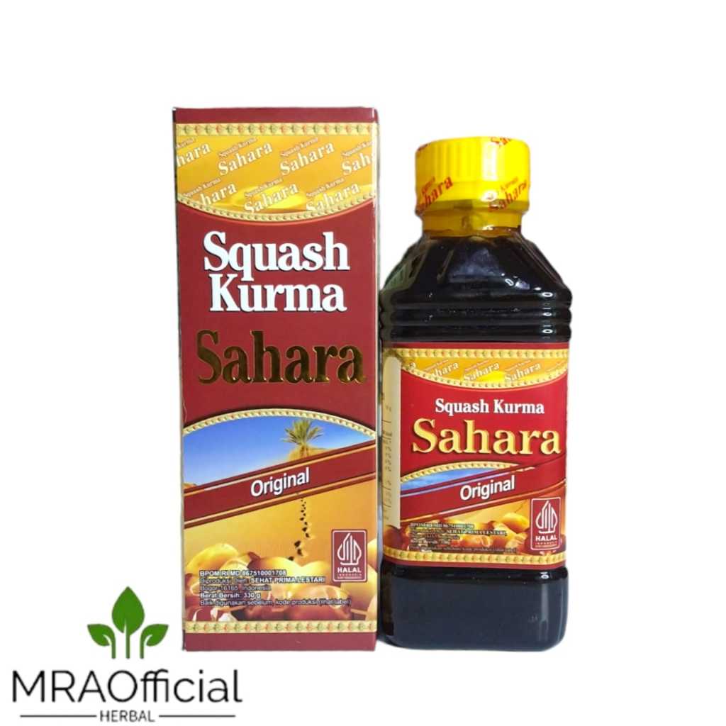 Sari Kurma Sahara | Squash Kurma Sahara Original | Sahara 330 gr