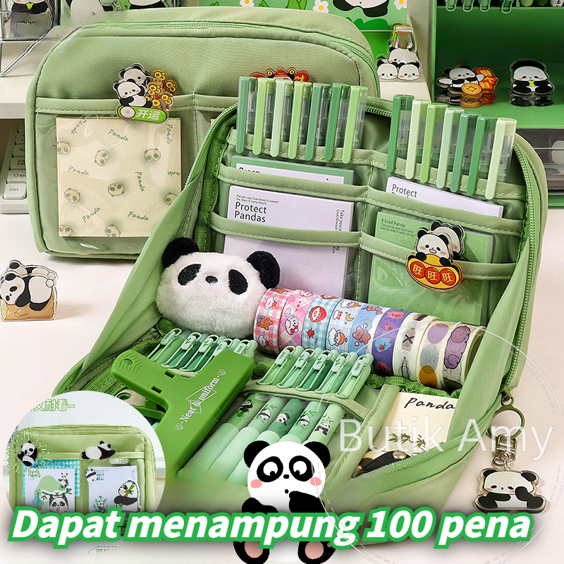 

【COD】Tempat Pensil alat tulis Creative Transparan Kapasitas Besar Kotak pensil Tas Perlengkapan Dan Anak Sekolah Kotak Kantor Stationary Bag