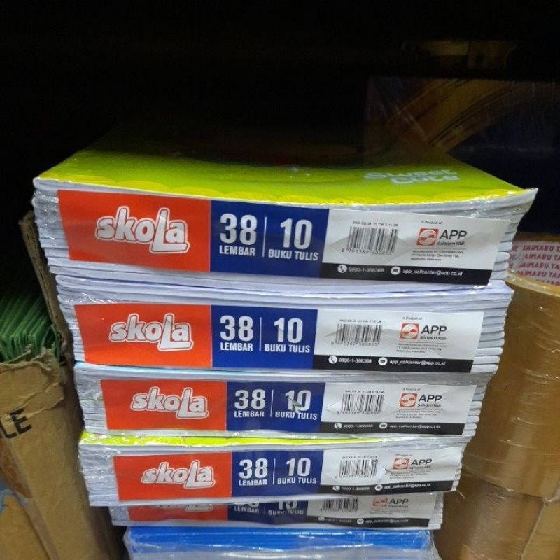 

(10pcs) Buku Tulis Skola By Sidu isi 38 Lembar Warna-Warni Karakter Motif Kartun Lucu Murah Grosir/ Alat Tulis Sekolah Kantor