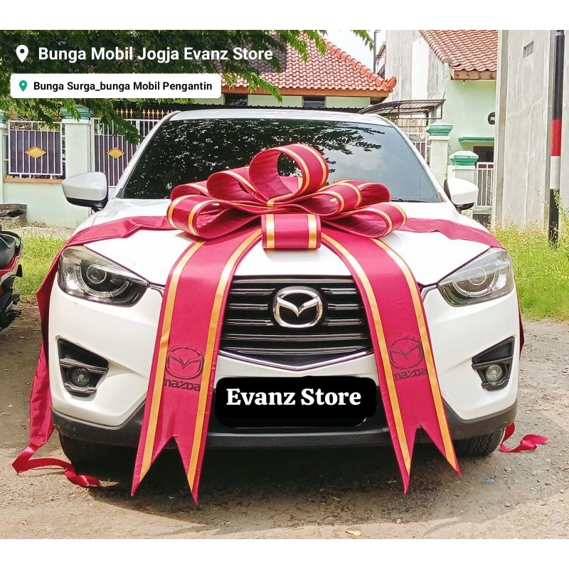 

Pita Hadiah Extra Jumbo Alas Tali panjang Logo / pita besar / pita mobil hadiah doorprize / pita simbolis