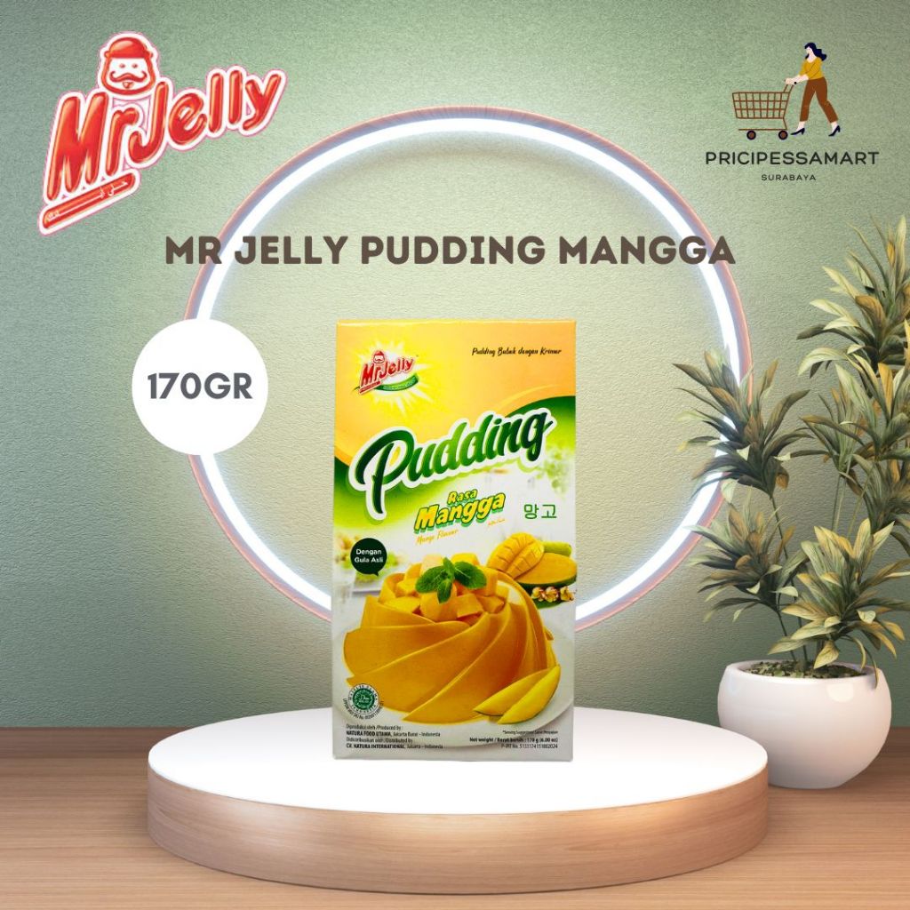 

MR JELLY PUDDING MANGGA 170GR