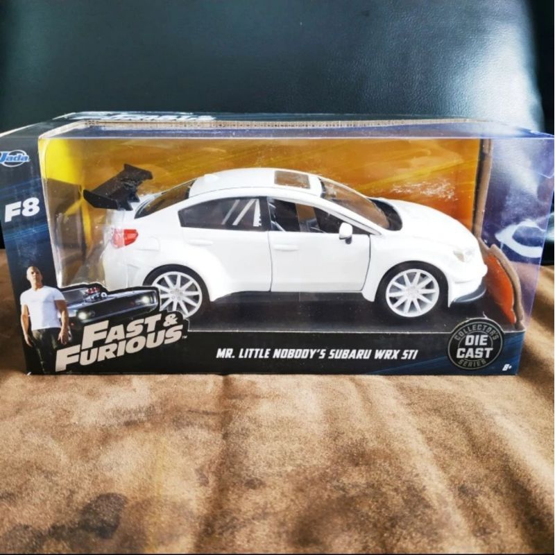 Miniatur Diecast Mobil Jada Fast & Furious Nobody's Subaru Wrx Sti