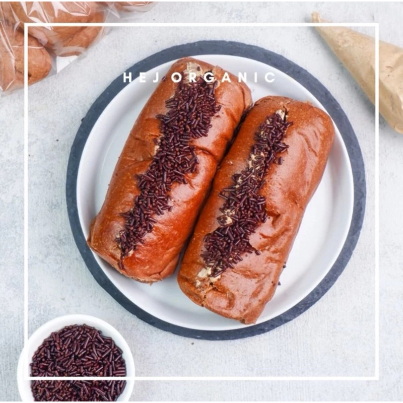 

Roti Triple Cocho Long Jhon, Cheese Milkbread, Soft Cranberry Cheese, Donat Labu Sourdough