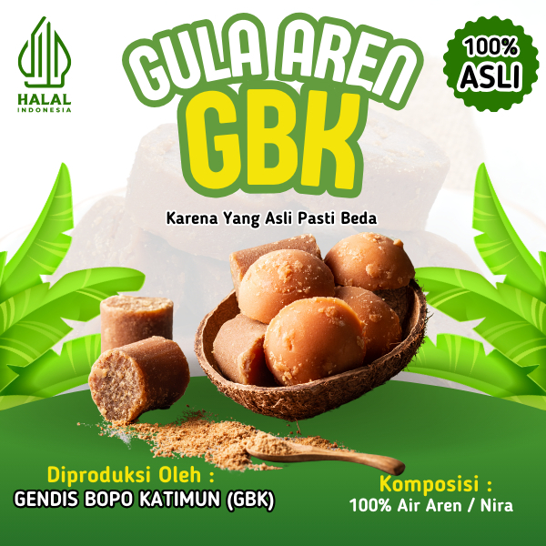 

Gula Aren GBK - Gula Aren 100% ASLI - BerGaransi