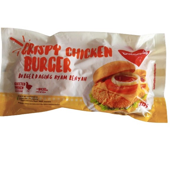 

Belfoods Crispy Chicken Burger 315g (Tahan Suhu Ruangan 3hari)