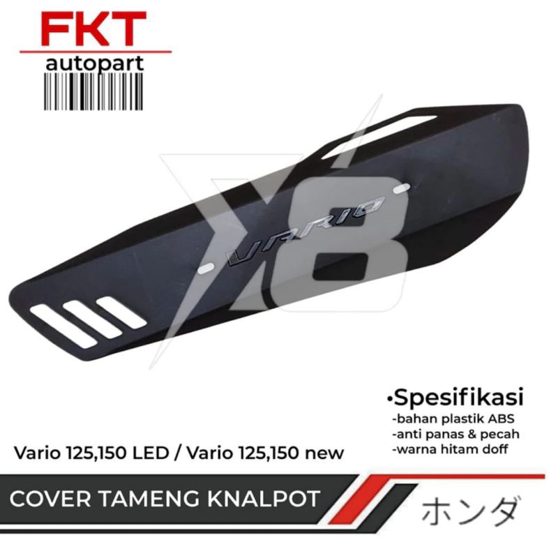 Cover Knalpot VARIO Cocok Semua Varian Motor Vario Universal ANTI PECAH