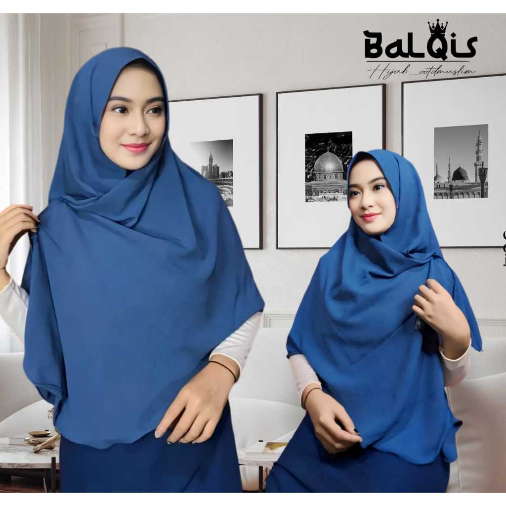 Pashmina Ouval Khimar Syari Crinkle AirFlow Jumbo