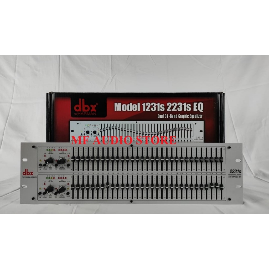 TERMURAH Equalizer DBX 2231S / 2231 S (2 x 31 channel)
