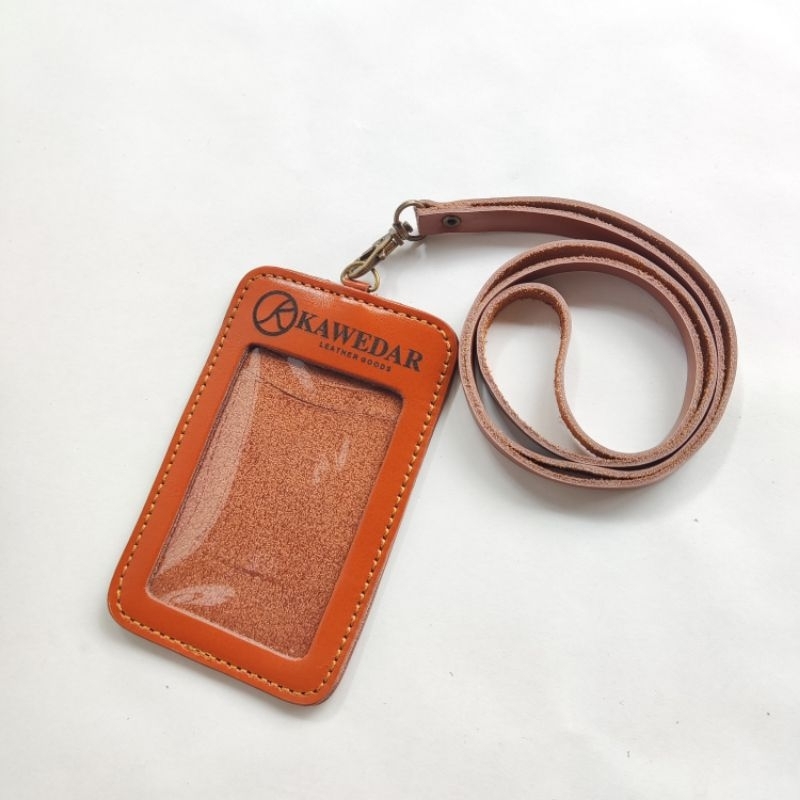 

ID Card Holder Kulit Asli name tag