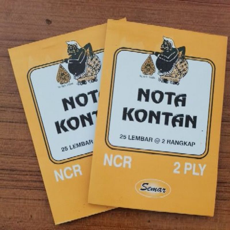 

1 Pcs Buku Nota kontan kecil 1ply, 2 ply, 3ply SEMAR