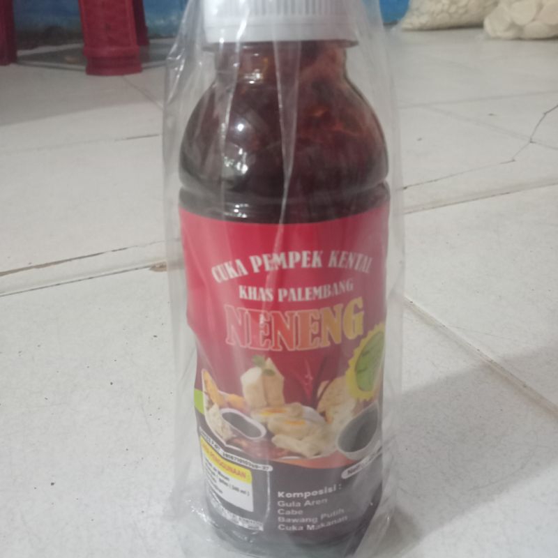 

cuko kering pempek botol Palembang 707