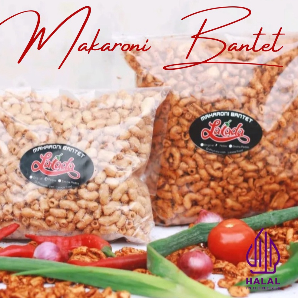 

KODE PRODUK PS6JE378 MAKARONI BANTET KILOAN Oleholeh Khas Tasikmalaya Kemasan 5gram
