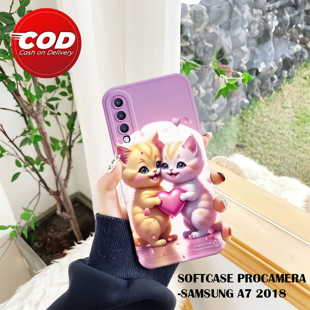 Case Samsung A7 2018 / Samsung A750 Karakter Motif Terbaru