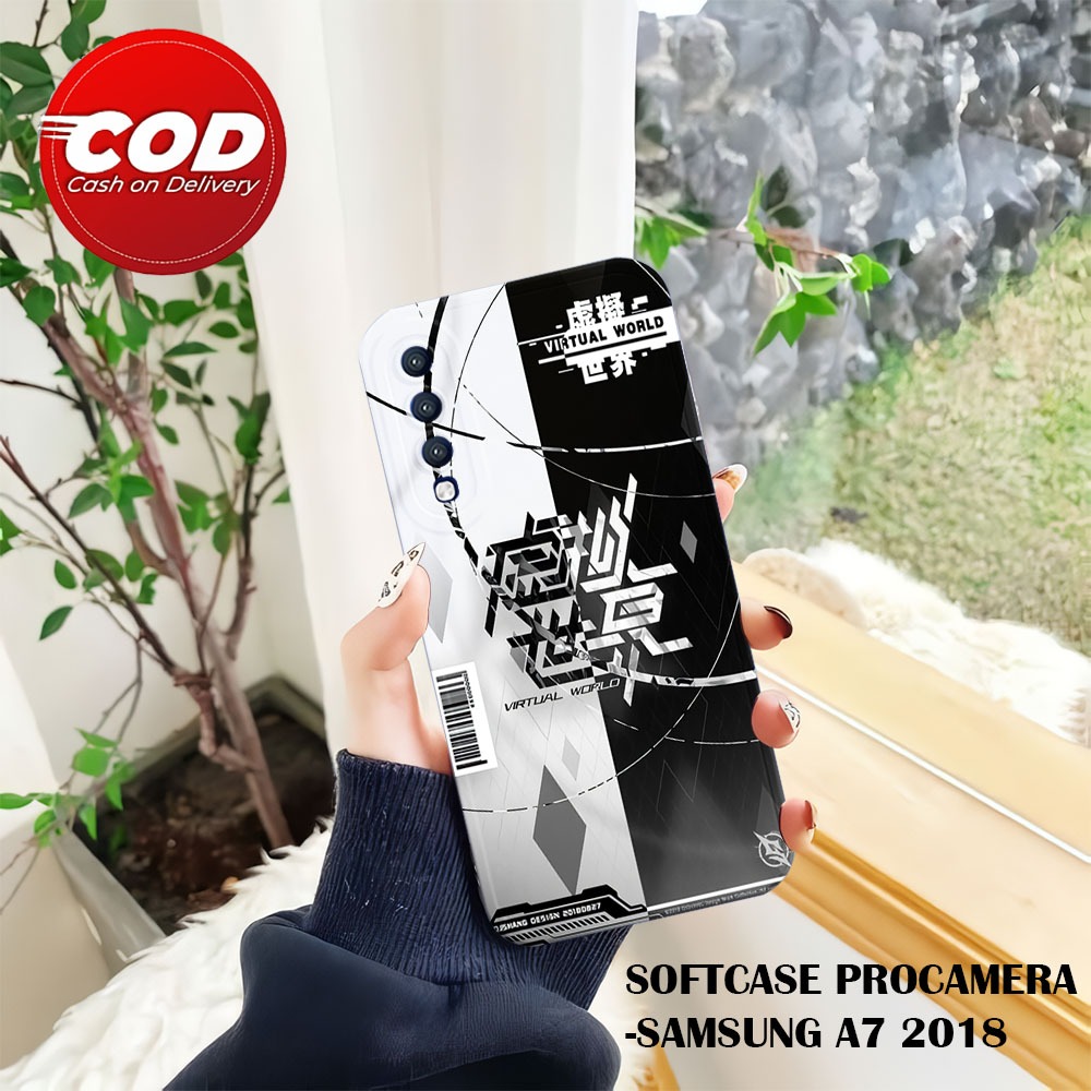 Case Samsung A7 2018 / Samsung A750 Karakter Motif Terbaru