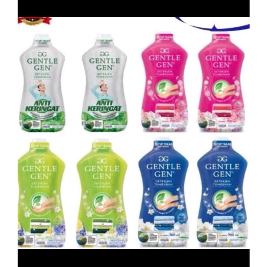 GENTLE GEN - DETERJEN CAIR KONSENTRAT DETERGEN 750 ML - Hijau