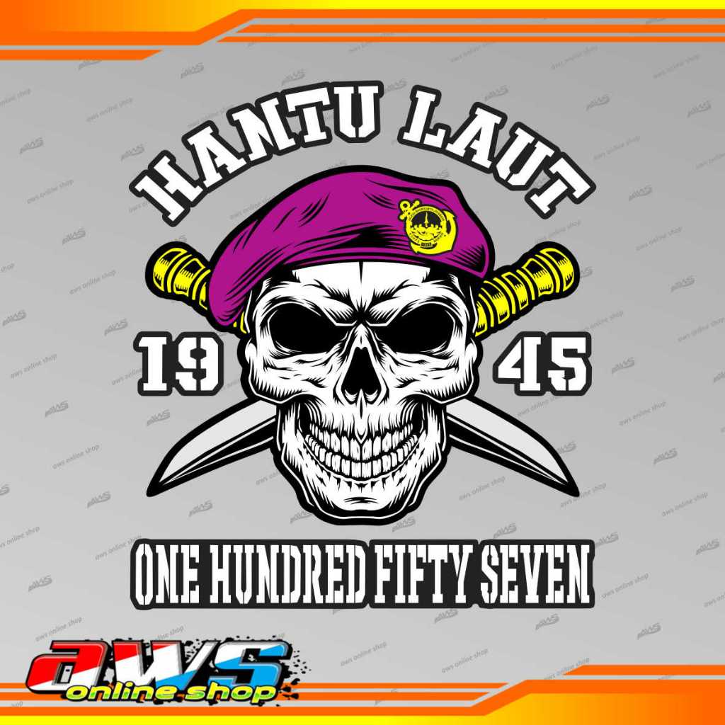 

Sticker Hantu Laut 157