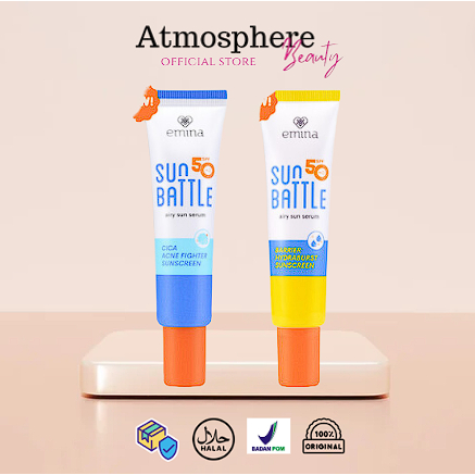 EMINA SUN BATTLE AIRY SUN SERUM SPF50