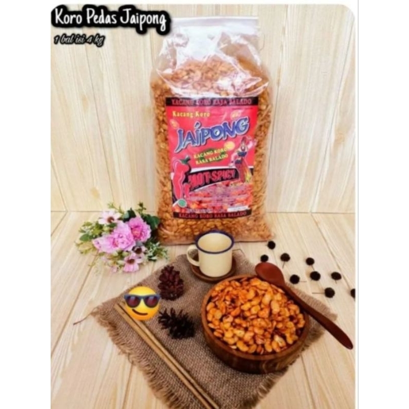 

KACANG KORO PEDAS/KACANG KORO KUPAS BALADO