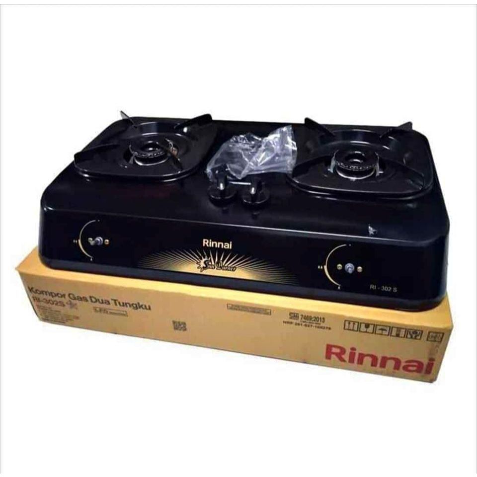 Kompor Gas Rinnai 2 Tungku RI302S RI302S