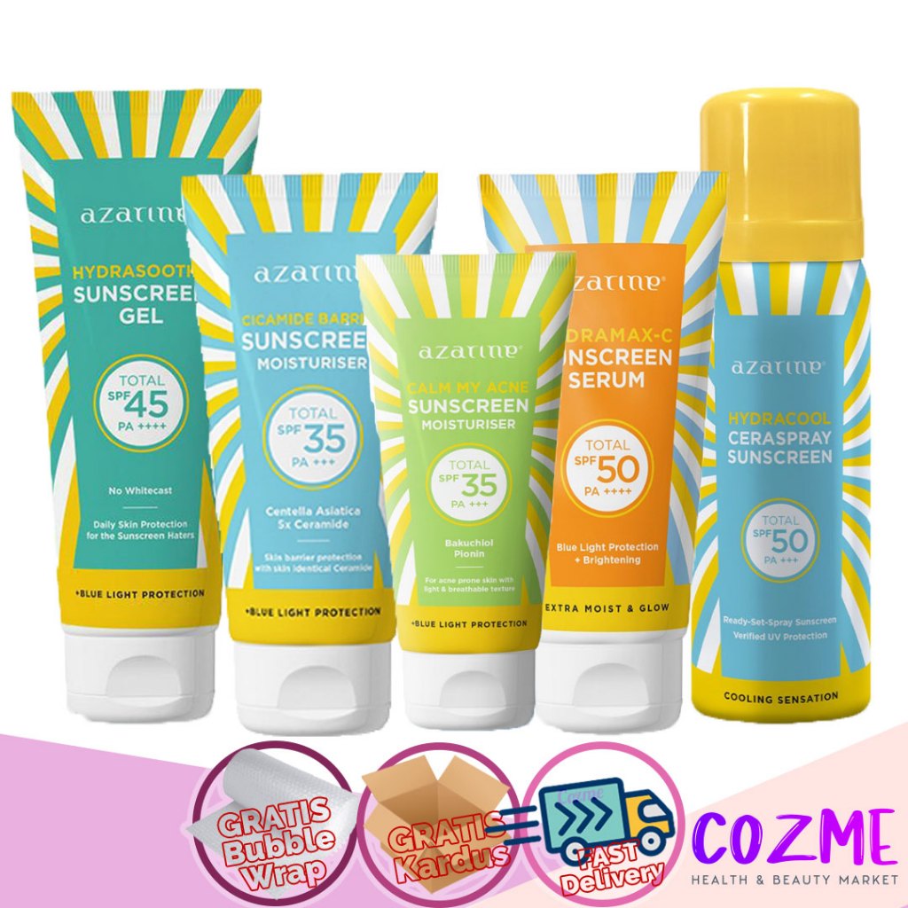AZARINE Sunscreen Gel Series || Sunscreen Spray
