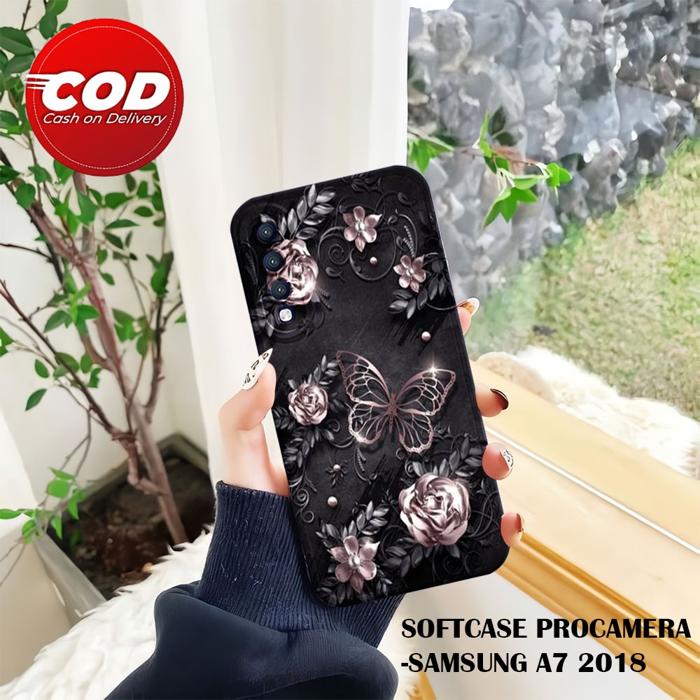 Case Samsung A7 2018 / Samsung A750 Karakter Motif Terbaru