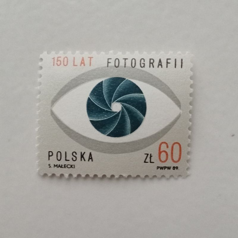 

Perangko Polandia 60 Zl 150th of Photography Mint - Prangko Poland