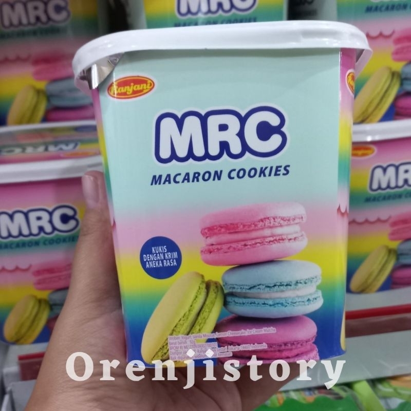 

Ranjani MRC Macaron Cookies Toples Aneka Rasa 92gr