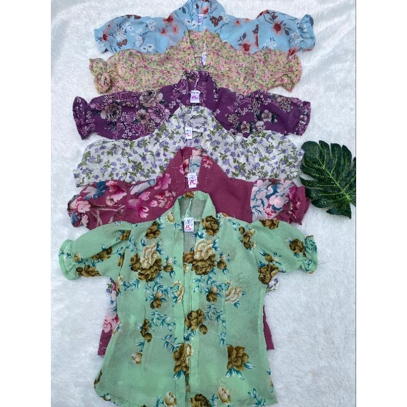Kebaya anak sifon