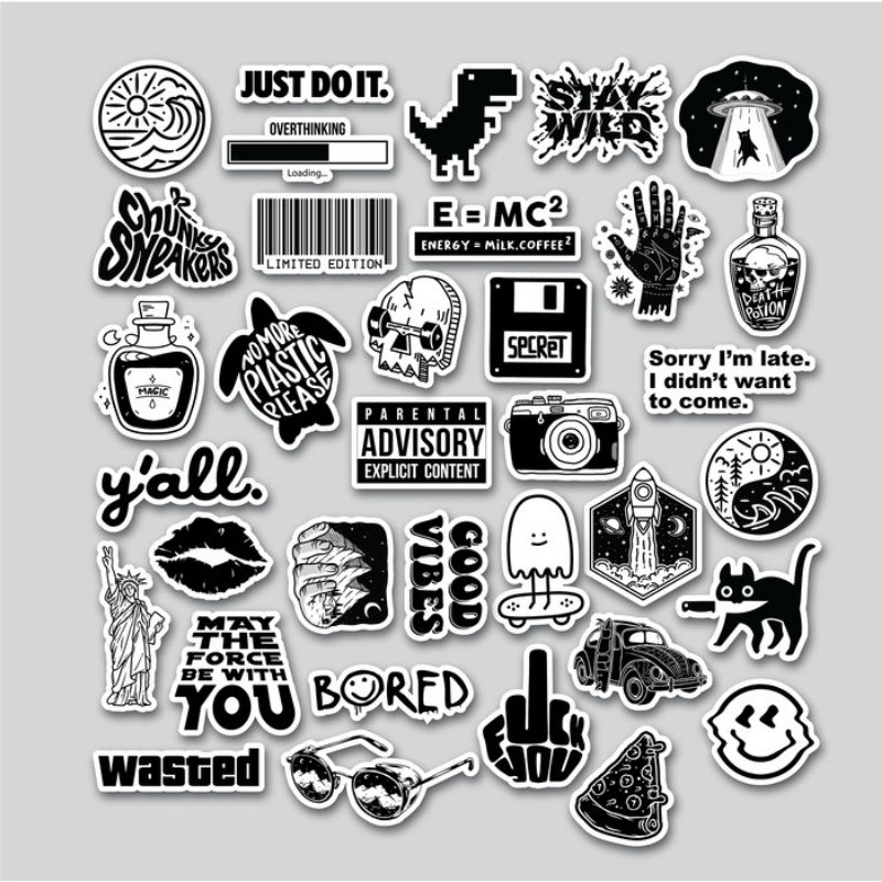 

stiker random