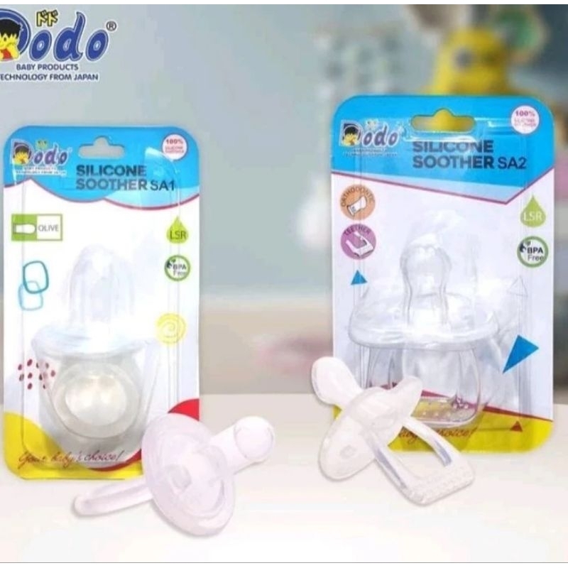 Dodo Empeng Soother Silicon Silikon - Empeng Dodo BPA Free - Empeng Orthodontic