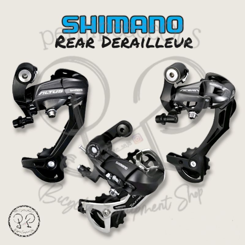 Rear deiulleur shimano RD shimano altus RD acera RD tourney TX 35 part sepeda