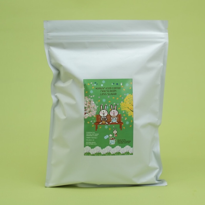 

Sachets Naeng Keopi Less Sugar Vegan Non Dairy Coffee No Chemical