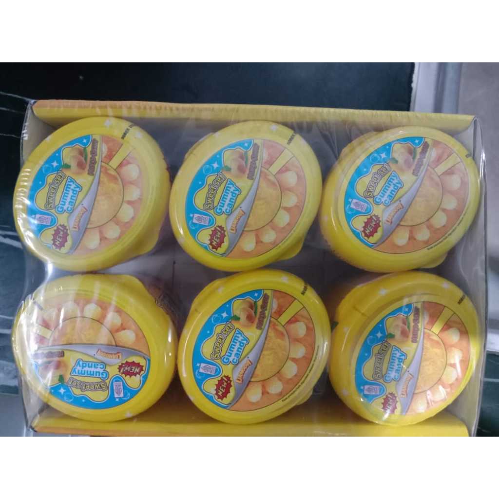 

[HALAL] Permen Lianggui Sticky Sweet Set Gummy dengan Saus Selai Rasa manga 60g