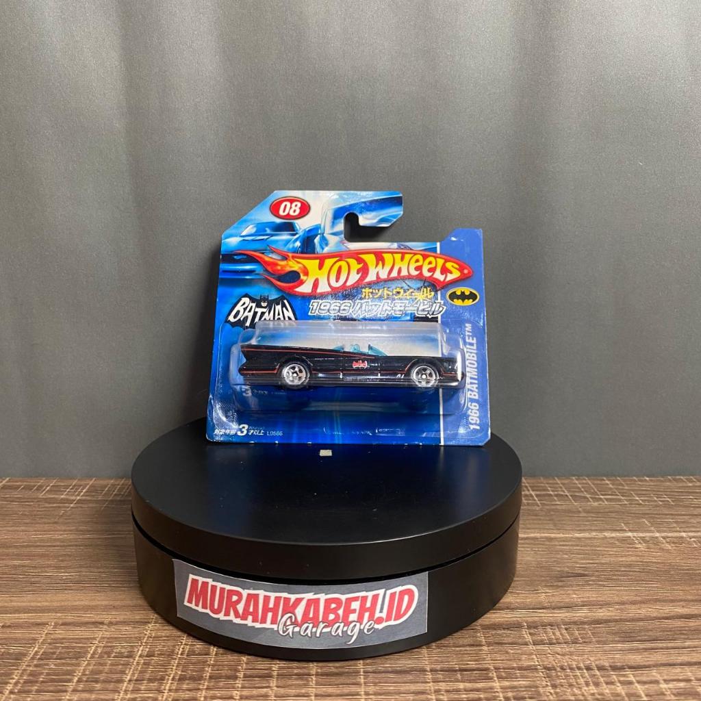 Hot Wheels 1966 Batmobile - Reguler Japan Short Card 2006