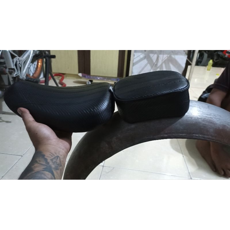 Jok Chopper / Double Seat Chopper / Jok Depan Belakang Chopper