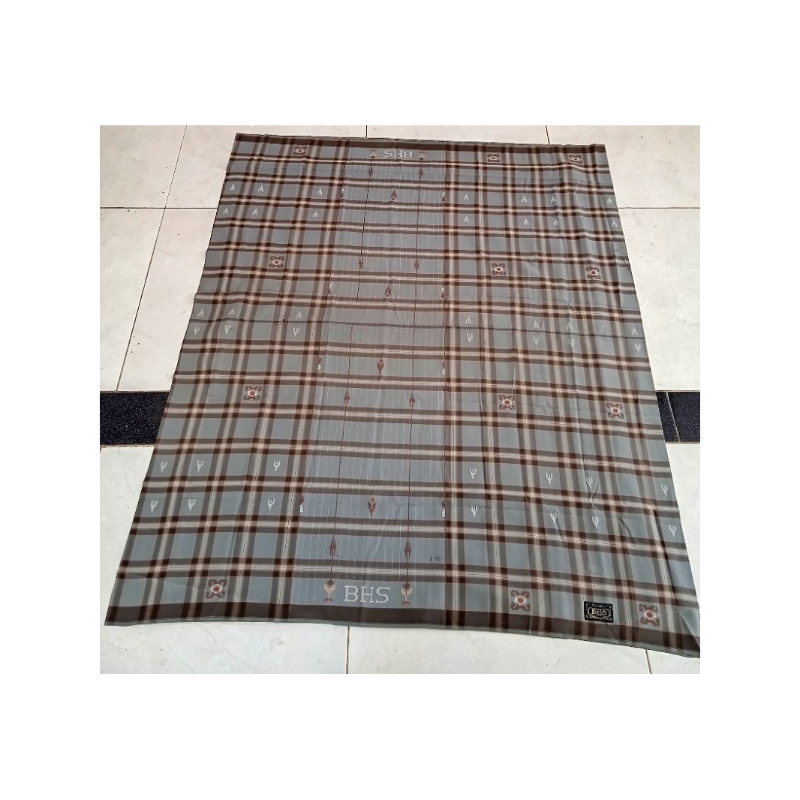 Sarung BHS full sutera 210/2 spunslik gold motif songket (SKT) second