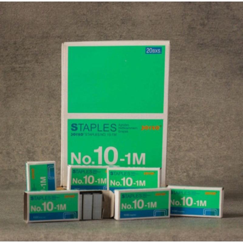 

Staples / Isi Staples Joyko Isi 1 Box = 20 Kotak kecil