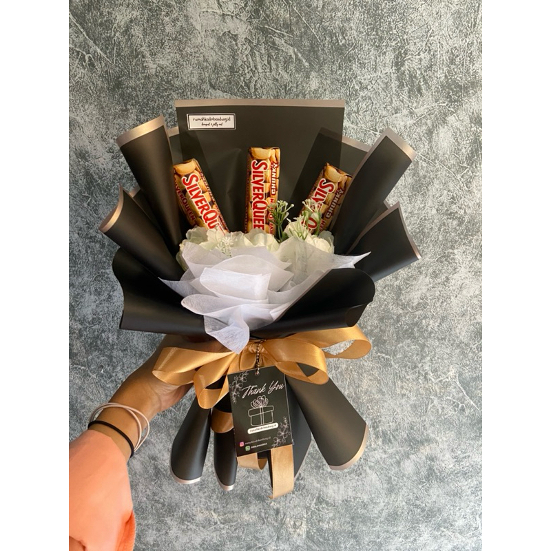 

Buket Coklat Silverqueen