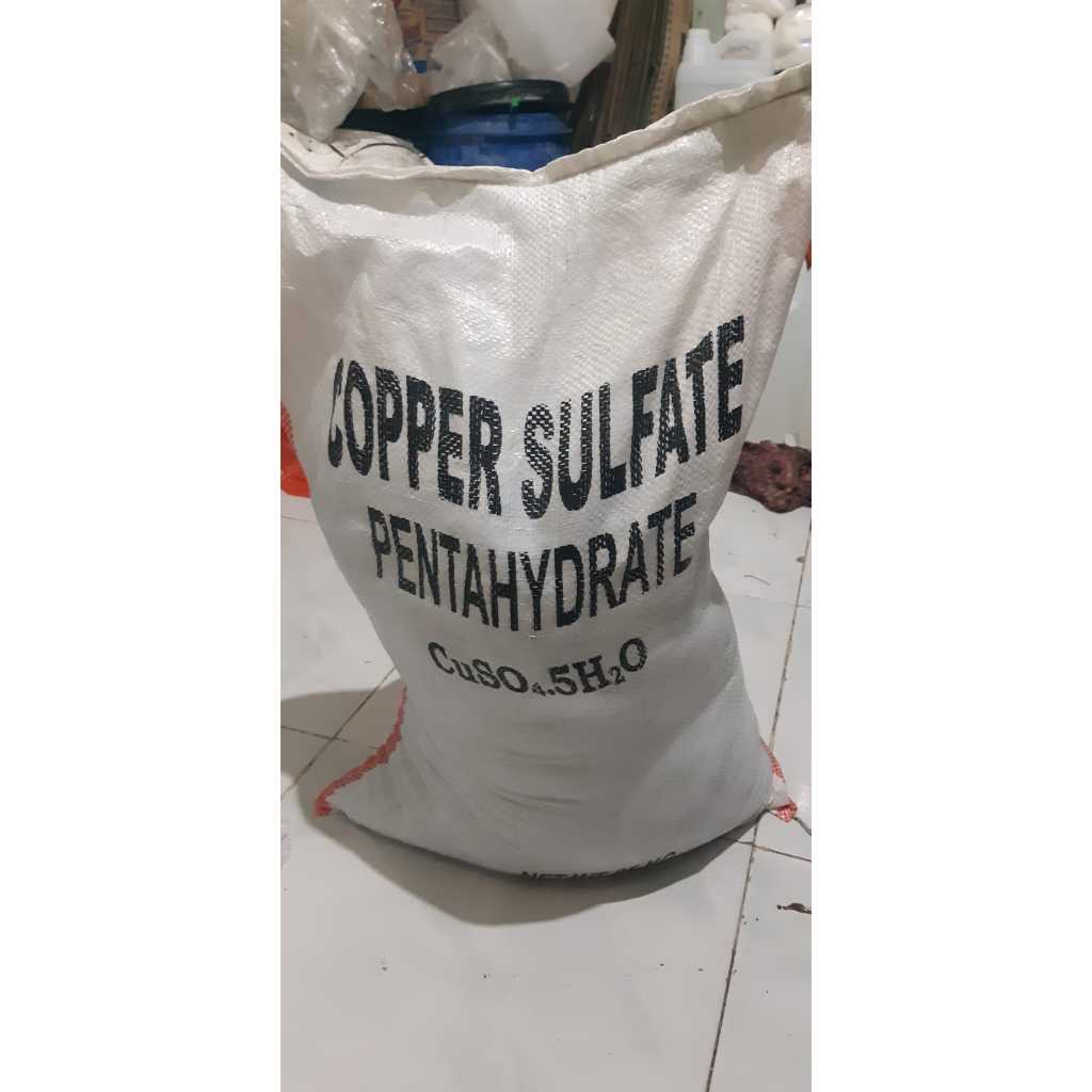 tembaga sulfat / terusi powder / cuso4 25kg