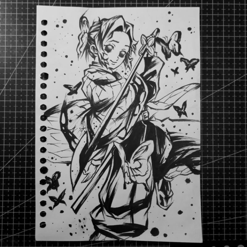 

Gambar tangan anime shinobu demon slayer A5
