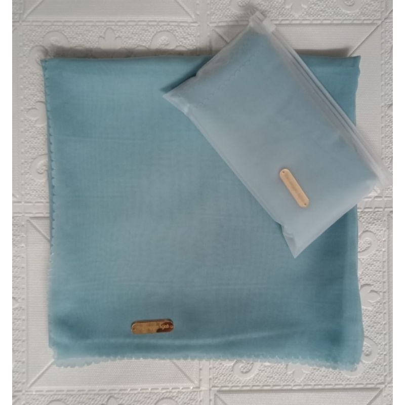 hijab kerudung segiempat polos bellasquare premium warna wardah