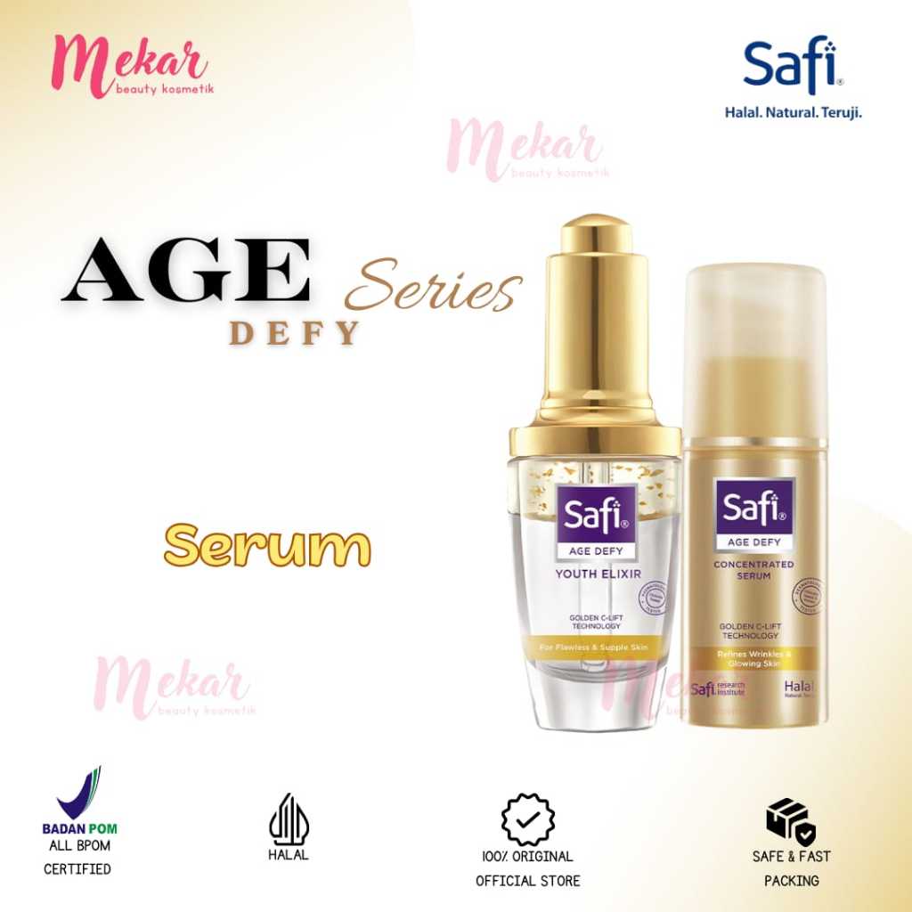 SAFI Age Defy  |Youth Elixir |Concentrad Serum| Serum Flek Hitam |